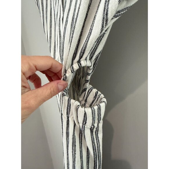 Zara Striped Girl's Cutout Jumpsuit, size 11-12 - Picture 6 of 11